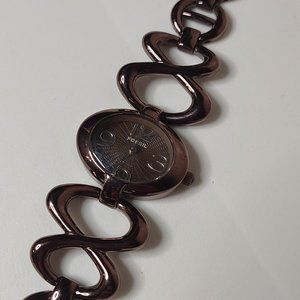 Analog Dark Fossil Watch